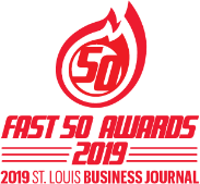 St Louis Business Journal Fast 50 Award 2019